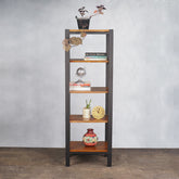 Iron and Wood Display Unit
